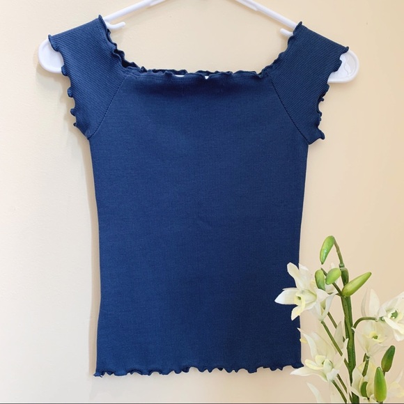 Aeropostale off-the-shoulder top - Picture 5 of 8